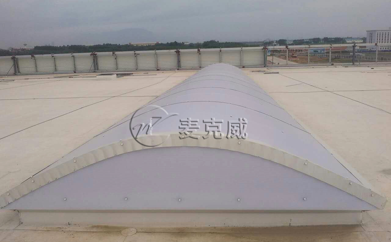 广西贵港华奥汽车制造二期通风天窗、采光带、圆拱型电动天窗工程