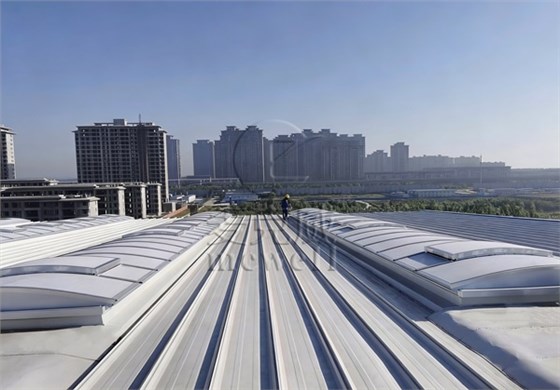 开封保税区圆拱型采光天窗